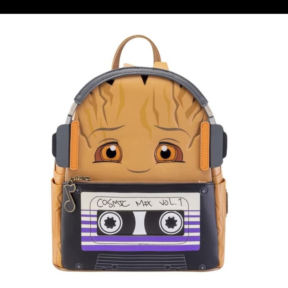 ISO groot with headphones loungefly